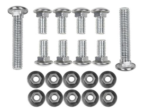 Redline Restomotive® 1968-1969 Camaro / Firebird Front & Rear Bumper Mounting Bolt Set, Correct