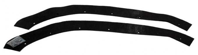 Montco Inc / Repops Fender to Cowl Dust Shield Set w/ Hardware, 70-81 Camaro Firebird R-CA211