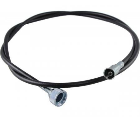 Camaro Speedometer Cable Assembly, 69", Without Firewall Grommet, 1967-1968