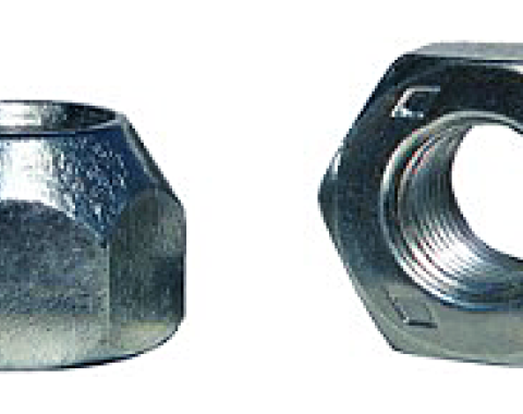 AMK 7/16-20 Lug Nut "DIAMONDS" Headmark 3/4 AF Zinc B-10010