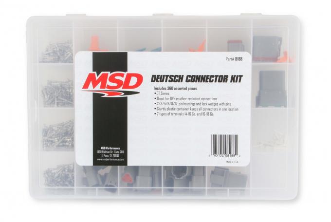 MSD Deutsch Connector Kit 8188