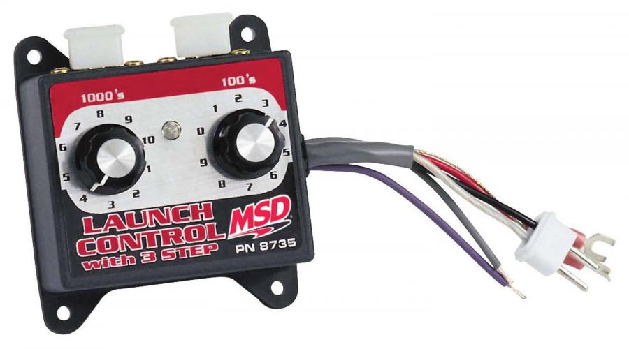 MSD RPM Controls Launch Control Module Selector 8735