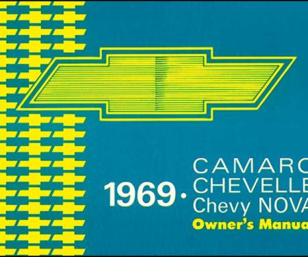 Camaro Owner's Manual, Glove Box, 1969