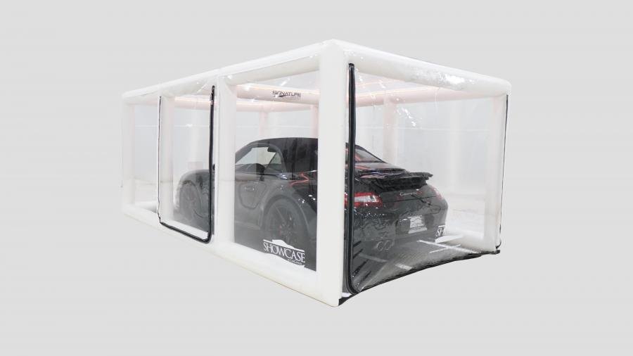 CarCapsule™ Signature Series Showcase, Indoor White with Road Emblazoned  Floor Camaro Depot