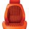 Distinctive Industries 1969 Camaro Houndstooth Touring II Front Assembled Bucket Seats 072575