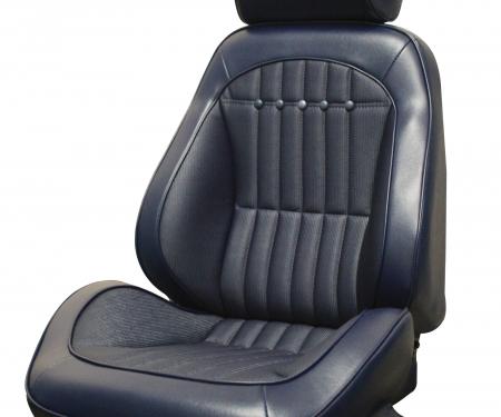 Distinctive Industries 1969 Camaro Deluxe Touring II Front Assembled Bucket Seats (Simulated Comfort Weave) 072499