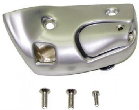 Classic Headquarters Right Hand Convertible Sunvisor Bracket-Satin W-334