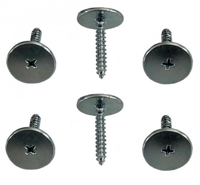 Classic Headquarters F-Body Astro Vent Screw Set, Correct (6 Pieces) W-528