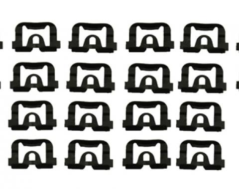 Classic Headquarters F-Body Metal Rear Window Clip Set (22) R-521