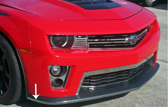 American Car Craft 2012-2013 Chevrolet Camaro Lip Spoiler Trim Chrome Vinyl ZL1 102066