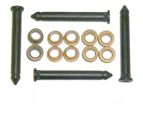 Redline Restomotive® 1967-1979 Camaro / Firebird / Nova 14 Piece Door Hinge Pin-Bushing Repair Kit