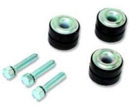 El Camino Wiper System Related Bolts Wiper Motor & Insulators Grommets, 8 Pieces, 1964-1966