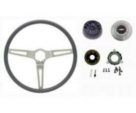 Camaro Sport 3 Spoke Steering Wheel Kit, Comfort Grip, For Cars With Non-Tilt Steering Column, 1969