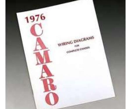 Camaro Wiring Diagram Manual, 1976