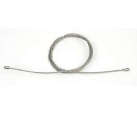 Camaro Parking Brake Cable, Intermediate, Stainless Steel, 82, For Cars With Big Block Engine, 1967