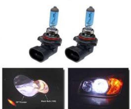 Camaro Headlight 55 Watt Low Beam Super White Bulbs, 1998-2002