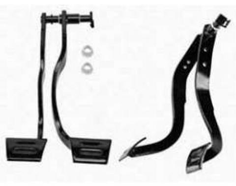 Camaro Pedal Assembly, Brake & Clutch, 1967-1968