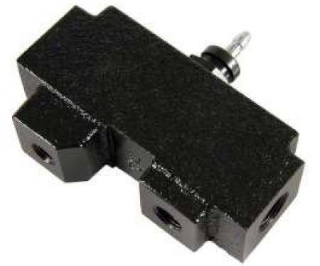 Camaro Power Brake Splitter Block, With Low Pressure Switch, 1967-1969