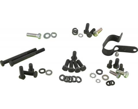 El Camino Heater & Air Conditioning Fastener Kit, Small Block On Engine, 1971