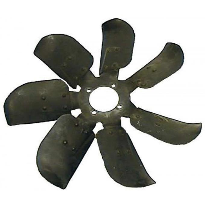 Camaro Engine Cooling Fan, 7-Blade, Non-Date Coded, For Use With Fan Clutch, 1969-1976