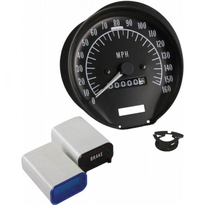 Firebird Speedometer, Without Seat Belt Warning, 1970-1974