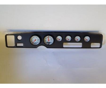 Firebird Classic Dash Complete Six Gauge Panel With Autometer Phantom Electric Gauges, 1970-1981