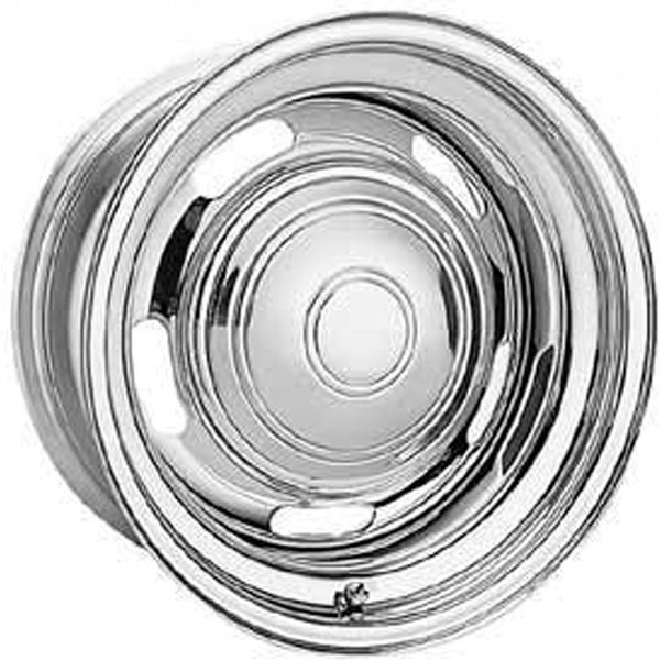 Camaro Rally Wheel, 15 x 8, Chrome, American Racing, 1967-1969