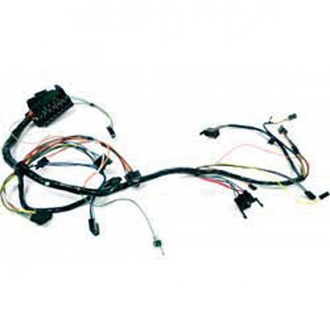 Firebird Dash Wiring Harness, With Warning Lights, 1969