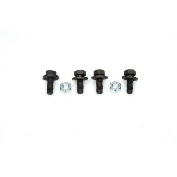 Redline Restomotive® 1967-1969 Chevrolet Camaro Inner Fender To Firewall Brace (Firewall Side) Mounting Bolt & Nut Set