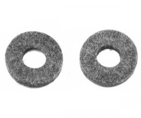 Redline Restomotive® Clutch Cross Shaft Bellcrank Felt Seal, Set of 2