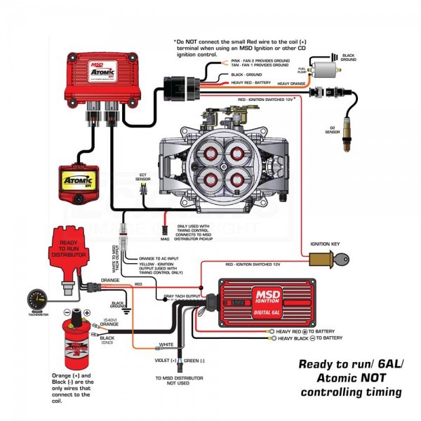 Atomic EFI 2, Fuel Injection Conversion, Master Kit With Inline Fuel Pump