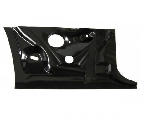 Camaro Lower Inner Rear Quarter Repair Panel, Coupe, Left, 1967-1969