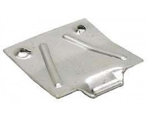 Firebird Glove Box Lock Catch Plate, With Screws, 1967-1968