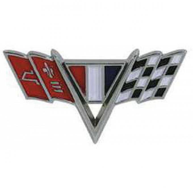 Fender Emblem, V With Flags, 1964-1967