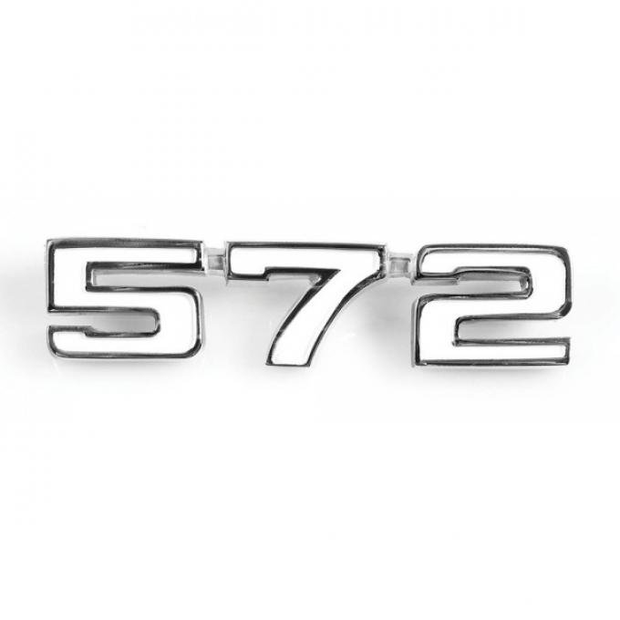 Camaro Fender Emblem, 572, 1969