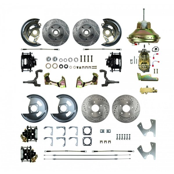 Camaro 4-Wheel Power Disc Brake Conversion Kit With 11