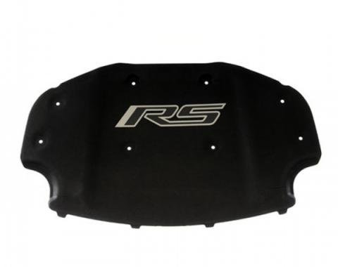 Camaro Underhood Liner, Black, With RS Logo, 2012-2015