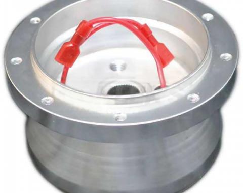 Firebird Steering Wheel Adapter Hub, Volante S9, Billet Aluminum, 1967-2002