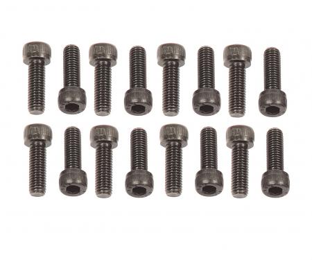 Mr. Gasket Header Bolts, M8-1.25 X 25mm Socket Head, Black Oxide 978G