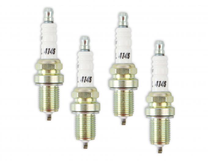 Accel HP Copper Spark Plug, Shorty 0414S-4