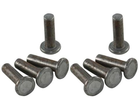 Redline Restomotive® 1967-1974 Camaro / Firebird / Nova 8 Piece Upper Control Arm Ball Joint Rivet Set