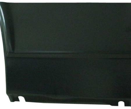 AMD Front Fender Lower Rear Repair Panel w/ Brace, LH 205-3567-L