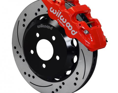 Wilwood Brakes 2016-2017 Chevrolet Camaro AERO6 Big Brake Front Brake Kit 140-14288-DR