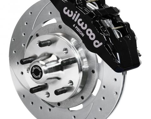 Wilwood Brakes Forged Dynapro 6 Big Brake Front Brake Kit (Hub) 140-10510-Z