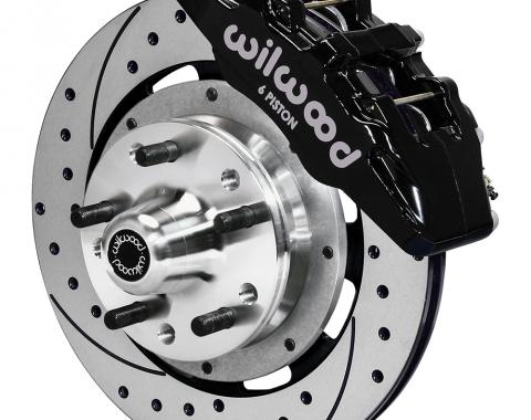 Wilwood Brakes Forged Dynapro 6 Big Brake Front Brake Kit (Hub) 140-10510-D