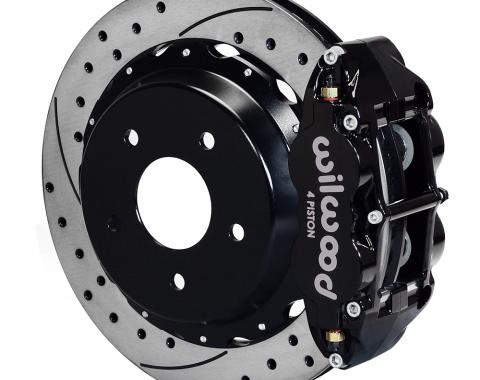 Wilwood Brakes Forged Narrow Superlite 4R Big Brake Rear Brake Kit For OE Parking Brake 140-9830-D