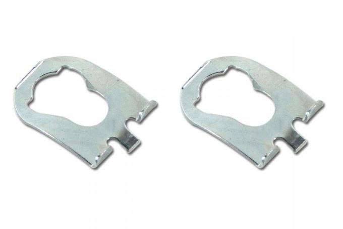 Redline Restomotive® 1964-1988 2 Piece Door Lock Pawl Retainer Clips