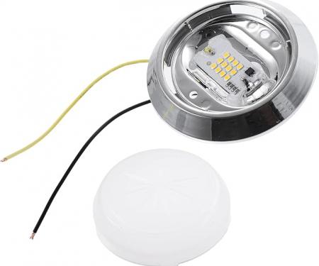 Redline Restomotive® GM Cars Interior Dome LED Light / Lamp Assembly