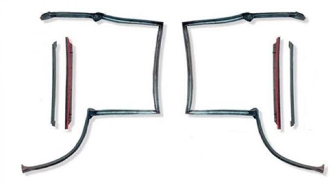 Camaro T-Top Weatherstrip Kit, 1982-1992