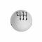 Hurst Shift Knob, 6-Speed, White 1630185